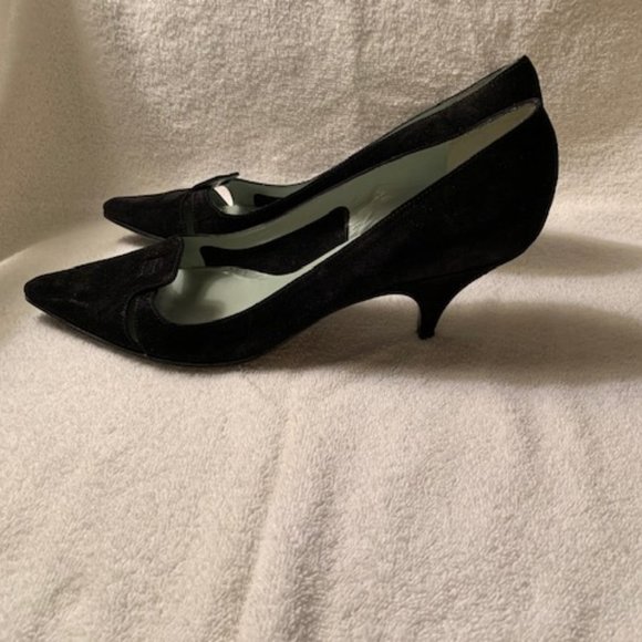 💥HOST PICK💥  Sigerson Morrison black suede shoes NWOT - Picture 3 of 5